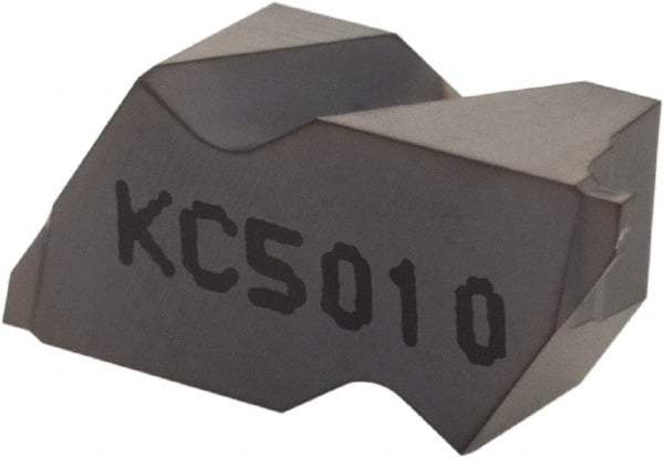 Kennametal - 2M050NG Grade KC5010, Carbide Grooving Insert - Neutral - USA Tool & Supply