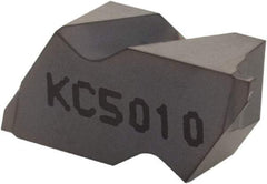 Kennametal - 2M050NG Grade KC5010, Carbide Grooving Insert - Neutral - USA Tool & Supply