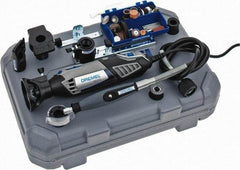 Dremel - 120 Volt, Electric Rotary Tool Kit - 5,000 to 35,000 RPM, 1.6 Amps - USA Tool & Supply