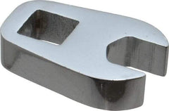 Proto - 10mm 3/8" Drive Chrome Crowfoot Wrench - 0.95" Head Diam x 1/4" Head Thickness, 1.17" OAL - USA Tool & Supply