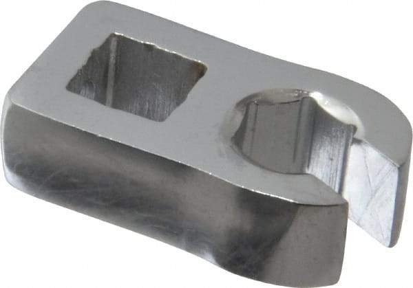 Proto - 3/8" 6 Point 3/8" Drive Chrome Flare Nut Crowfoot Wrench - 29/32" Head Diam x 1/4" Head Thickness, 1.81" OAL - USA Tool & Supply