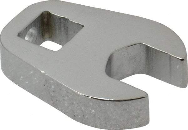 Proto - 12mm 3/8" Drive Chrome Crowfoot Wrench - 1-3/32" Head Diam x 1/4" Head Thickness, 1-15/32" OAL - USA Tool & Supply
