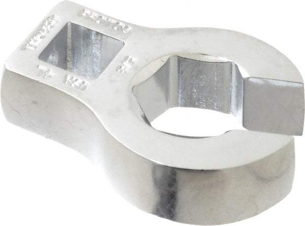 Proto - 5/8" 6 Point 3/8" Drive Chrome Flare Nut Crowfoot Wrench - 1-11/32" Head Diam x 1/4" Head Thickness, 1-3/4" OAL - USA Tool & Supply