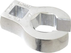 Proto - 5/8" 6 Point 3/8" Drive Chrome Flare Nut Crowfoot Wrench - 1-11/32" Head Diam x 1/4" Head Thickness, 1-3/4" OAL - USA Tool & Supply