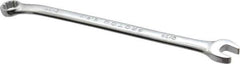 Proto - 9/32" Offset Combination Wrench - 15° Offset Angle, 5-5/32" OAL, Steel, Chrome Finish - USA Tool & Supply