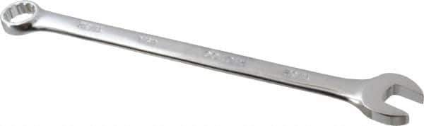 Proto - 11/32" Offset Combination Wrench - 15° Offset Angle, 7-29/32" OAL, Steel, Chrome Finish - USA Tool & Supply