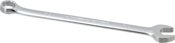 Proto - 9/16" 12 Point Combination Wrench - 15° Offset Angle, 8-5/8" OAL, Steel, Chrome Finish - USA Tool & Supply