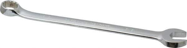 Proto - 13/16" Offset Combination Wrench - 15° Offset Angle, 11-53/64" OAL, Steel, Chrome Finish - USA Tool & Supply