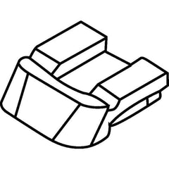 Kennametal - Thrust Plate for Indexable Boring Bars & Turning - Series MN Clamping Assembly - USA Tool & Supply