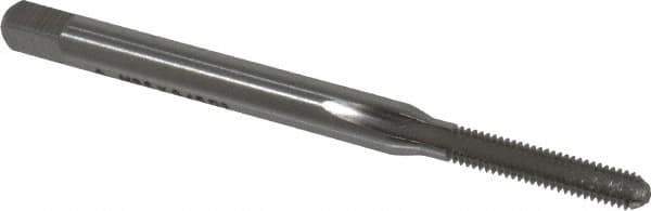 Cleveland - M2.5x0.45 Metric Coarse 6H 3 Flute Bright Finish High Speed Steel Straight Flute Standard Hand Tap - Bottoming, Right Hand Thread, 1.813" OAL, 12.7mm Thread Length, D3 Limit, Oversize - Exact Industrial Supply