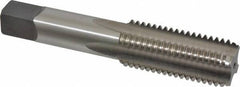 Cleveland - M24x3.00 Metric Coarse 6H 4 Flute Bright Finish High Speed Steel Straight Flute Standard Hand Tap - Bottoming, Right Hand Thread, 4.906" OAL, 2.22" Thread Length, D8 Limit, Oversize - USA Tool & Supply