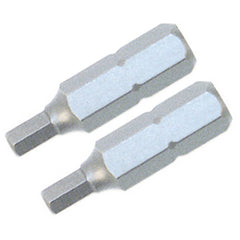 Hex Inch Insert Bit 5/16 × 25mm (2 Bit Pack) - USA Tool & Supply