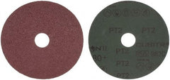 3M - 5" Diam 7/8" Hole 80 Grit Fiber Disc - Medium Grade, Ceramic, 12,000 Max RPM, Series 982C - USA Tool & Supply