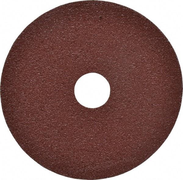 3M - 4-1/2" Diam 7/8" Hole 60 Grit Fiber Disc - Medium Grade, Ceramic, 13,300 Max RPM, Series 982C - USA Tool & Supply