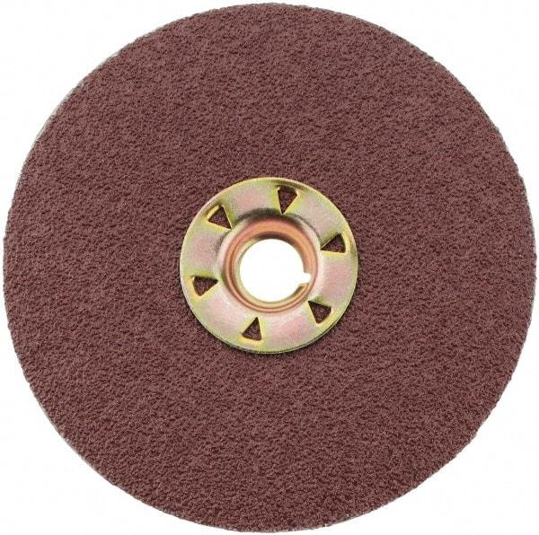 3M - 4-1/2" Diam 5/8-11 Threaded Hole 60 Grit Fiber Disc - Medium Grade, Ceramic, 13,300 Max RPM, Series 982C - USA Tool & Supply