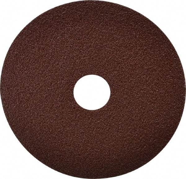 3M - 4-1/2" Diam 7/8" Hole 80 Grit Fiber Disc - Medium Grade, Ceramic, 13,300 Max RPM, Series 982C - USA Tool & Supply