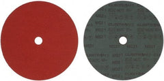 3M - 9-1/8" Diam 7/8" Hole 60 Grit Fiber Disc - Medium Grade, Ceramic, 6,600 Max RPM, Series 987C - USA Tool & Supply