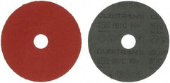 3M - 5" Diam 7/8" Hole 60 Grit Fiber Disc - Medium Grade, Ceramic, 12,000 Max RPM, Series 987C - USA Tool & Supply