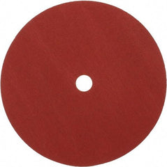 3M - 9-1/8" Diam 7/8" Hole 80 Grit Fiber Disc - Medium Grade, Ceramic, 6,600 Max RPM, Series 987C - USA Tool & Supply