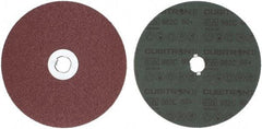 3M - 7" Diam 5/8-11 Threaded Hole 60 Grit Fiber Disc - Medium Grade, Ceramic, 8,600 Max RPM, Series 982C - USA Tool & Supply