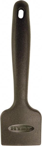 Hyde Tools - Stiff Carbon Steel 2-Edge Scraper - 2-1/2" Blade Width, 5" Long Plastic Handle - USA Tool & Supply