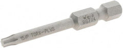 Sandvik Coromant - IP15 Torx Plus Drive Bit for Milling Cutters - IP15 Torx Plus Drive - USA Tool & Supply