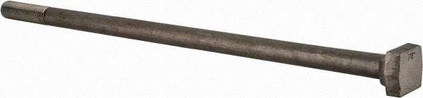 Value Collection - 1-8, 4" Thread Length, 1" Slot Width, Uncoated, Steel T Slot Bolt - 24" Length Under Head, Grade C-1045, 5, 1-3/4" Head Width x 5/8" Head Height - USA Tool & Supply