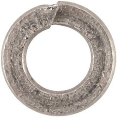 Value Collection - M2, 2.1mm ID, 4.4mm OD, 0.5mm Thick Split Lock Washer - 316 Austenitic Grade A4 Stainless Steel, Uncoated, 2.1mm Min ID, 2.4mm Max ID, 4.4mm Max OD - USA Tool & Supply