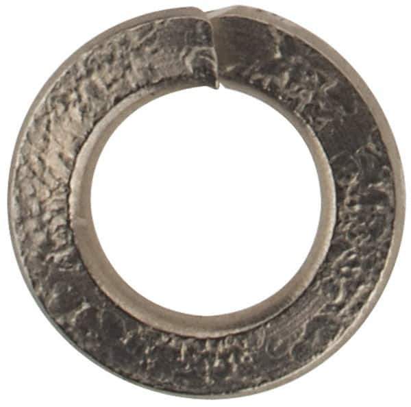 Value Collection - M2.5, 2.6mm ID, 5.1mm OD, 0.6mm Thick Split Lock Washer - 316 Austenitic Grade A4 Stainless Steel, Uncoated, 2.6mm Min ID, 2.9mm Max ID, 5.1mm Max OD - USA Tool & Supply