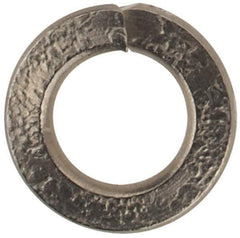 Value Collection - M2.5, 2.6mm ID, 5.1mm OD, 0.6mm Thick Split Lock Washer - 316 Austenitic Grade A4 Stainless Steel, Uncoated, 2.6mm Min ID, 2.9mm Max ID, 5.1mm Max OD - USA Tool & Supply