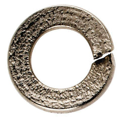 Value Collection - M3, 3.1mm ID, 5.8mm OD, 0.8mm Thick Split Lock Washer - 316 Austenitic Grade A4 Stainless Steel, Uncoated, 3.1mm Min ID, 3.4mm Max ID, 24mm Min OD, 5.8mm Max OD - USA Tool & Supply