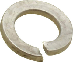 Value Collection - M4, 4.1mm ID, 7.6mm OD, 0.9mm Thick Split Lock Washer - 316 Austenitic Grade A4 Stainless Steel, Uncoated, 4.1mm Min ID, 4.4mm Max ID, 7.6mm Max OD - USA Tool & Supply