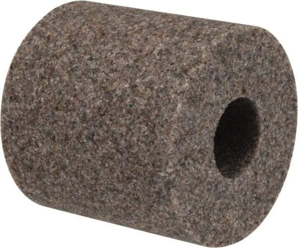 Norton - 60 Grit Aluminum Oxide Type 5 Internal Grinding Wheel - 1" Diam x 3/8" Hole x 1" Thick, 32,470 Max RPM, Type 5 Medium Grade, K Hardness, Vitrified Bond, No Recess - USA Tool & Supply