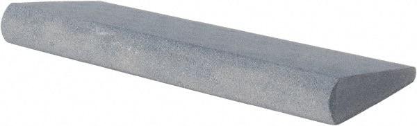 Made in USA - 4-1/2" Long x 1-3/4" Diam x 1/2" Thick, Silicon Carbide Sharpening Stone - Round, Fine Grade - USA Tool & Supply