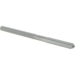 OSG - #19 Solid Carbide Chucking Reamer - Straight Flute, 5/32" Straight Shank, 7/8" Flute Length, 2-3/4" OAL - USA Tool & Supply
