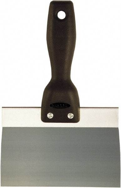 Hyde Tools - 6" Wide Flexible Blade Steel Joint Knife - Flexible - USA Tool & Supply