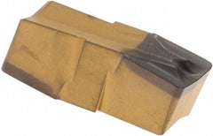 Iscar - 478055GIF Grade IC8250, 4.78mm Cutting Width Carbide Grooving Insert - 13mm Max Depth of Cut, Neutral, 0.55mm Corner Radius, TiCN/Al2O3/TiN Finish - USA Tool & Supply
