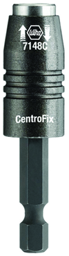 1/4" Bit Holder for Drills - CentroFix Quick Release Countersinks and Power Bits - USA Tool & Supply