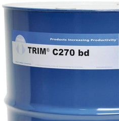 Master Fluid Solutions - Trim C270 bd, 54 Gal Drum Cutting Fluid - Synthetic - USA Tool & Supply