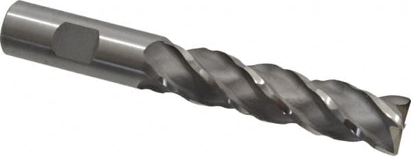 Minicut International - 3/4", 3" LOC, 3/4" Shank Diam, 5-1/4" OAL, 4 Flute, Powdered Metal Square End Mill - USA Tool & Supply
