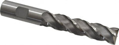 Minicut International - 3/4", 3" LOC, 3/4" Shank Diam, 5-1/4" OAL, 4 Flute, Powdered Metal Square End Mill - USA Tool & Supply