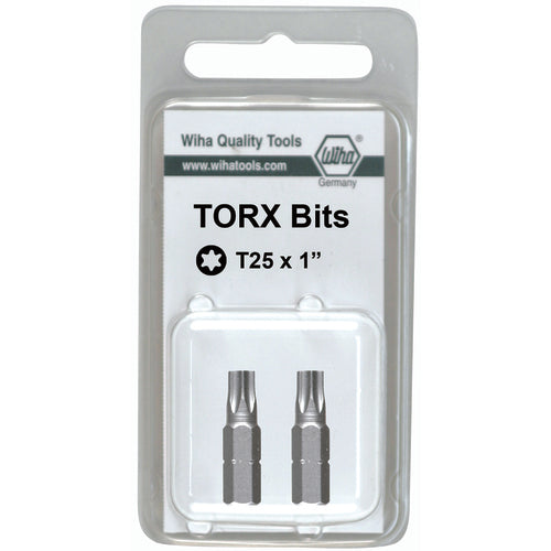 TorxPlus Insert Bit IP6 × 25mm (2 Bit Pack) - USA Tool & Supply