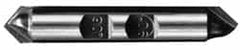 Hertel - 3/4" Diam Double End Cobalt Chamfer Mill - USA Tool & Supply