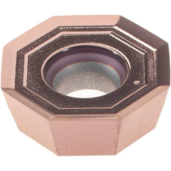 Walter - ODHT0605 G88 Grade WXN15 Carbide Milling Insert - TiCN Plus Finish, 0.2189" Thick, 5/8" Inscribed Circle, 0.8mm Corner Radius - USA Tool & Supply
