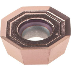Walter - ODHT0605 G88 Grade WXN15 Carbide Milling Insert - TiCN Plus Finish, 0.2189" Thick, 5/8" Inscribed Circle, 0.8mm Corner Radius - USA Tool & Supply