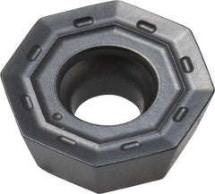 Walter - ODMT0605 Grade WKP35S Carbide Milling Insert - TiCN/Al2O3 Finish, 0.219" Thick, 0.031" Corner Radius - USA Tool & Supply