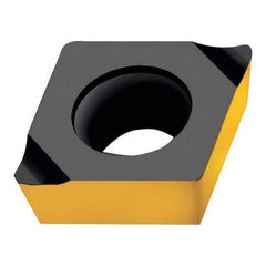 Walter - CPGT731 X5 Grade WAK15 Carbide Boring Insert - TiCN/Al2O3/TiN Finish, Diamond, 7/8" Inscr Circle, 3/16" Thick, 1/64" Corner Radius - USA Tool & Supply
