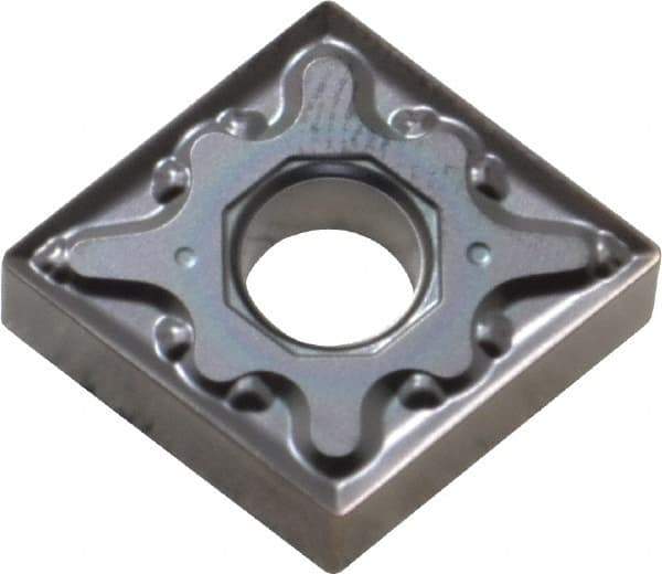 Walter - CNMG431 NM4 Grade WSM30 Carbide Turning Insert - 80° Diamond, 1/2" Inscr Circle, 3/16" Thick, 1/64" Corner Radius - USA Tool & Supply