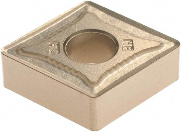 Walter - CNMG432 NR4 Grade WAM30 Carbide Turning Insert - 80° Diamond, 1/2" Inscr Circle, 3/16" Thick, 1/32" Corner Radius - USA Tool & Supply