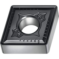 Walter - CNMG543 NRT Grade WS10 Carbide Turning Insert - Uncoated, 80° Diamond, 5/8" Inscr Circle, 1/4" Thick, 3/64" Corner Radius - USA Tool & Supply